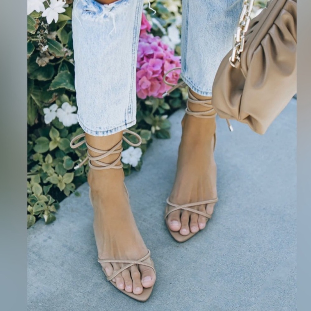 Kitten wrap heels